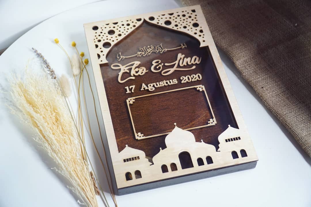 Buat Box Mahar Pernikahan MDF Custom