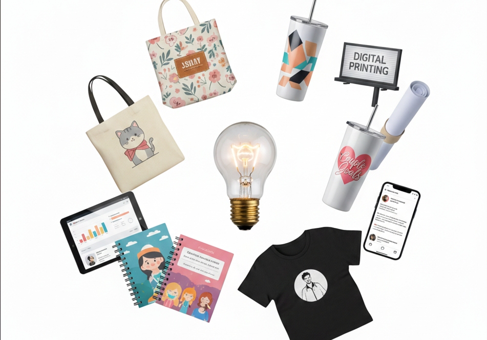 Ide Bisnis Dalam Bisnis Digital Printing. Menjadi Banyak Peluang Lainnya