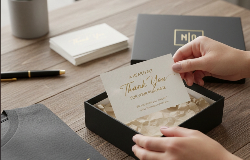 Berikan Thank You Card Kepada Customer Sebagai bentuk After Sales Service.