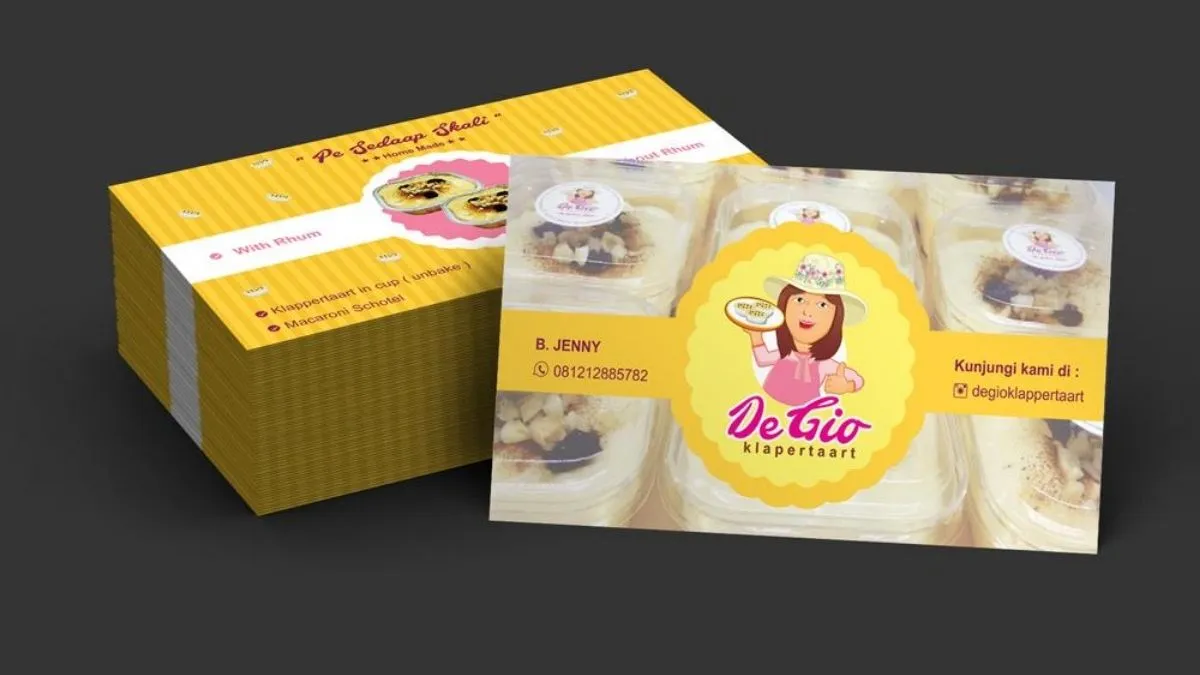 Perlukan Bisnis Kuliner Memiliki Kartu Nama? Simak info penting berikut