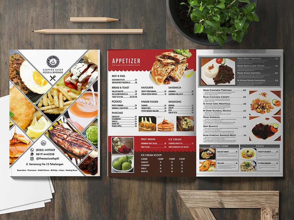 Tips Membuat Buku Menu Yang Menarik Selera Customer