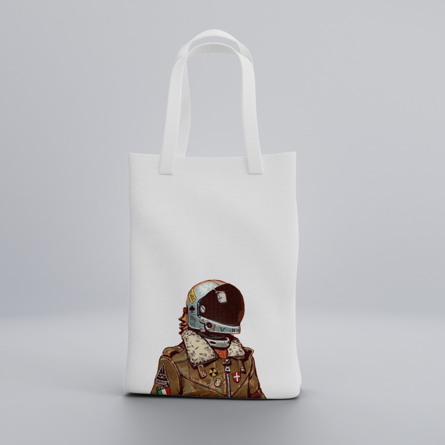 Totebag Kanvas detail