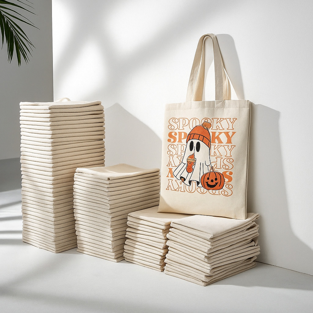 Totebag Kanvas detail