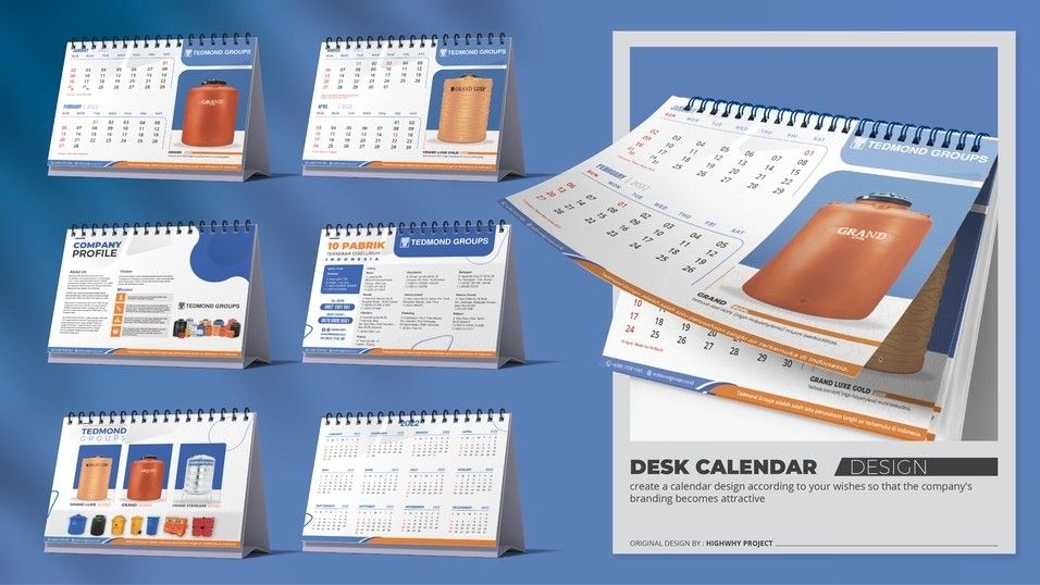 Cara Mengoptimalkan Kalender Company Profile untuk Branding