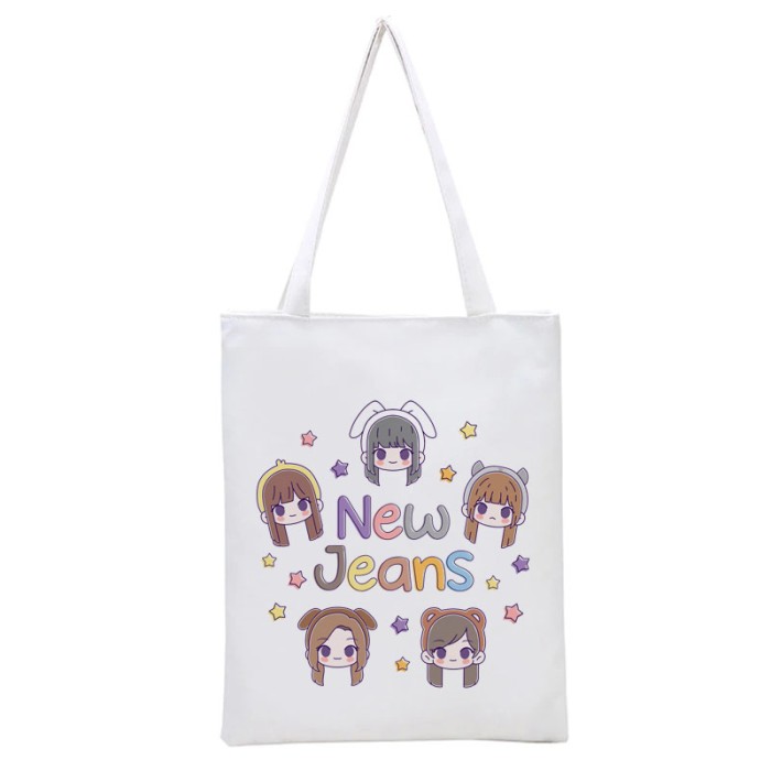 Custom Totebag K-Pop Kekinian